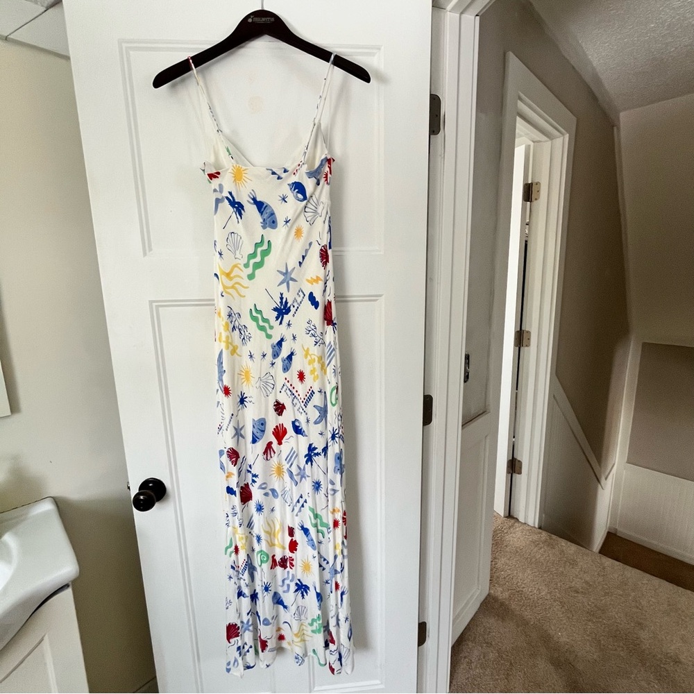 Ocean Patterned Sun Dress - Picture 3 of 7